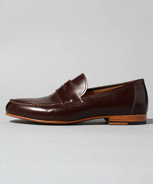 MONKEY TIME(モンキータイム)の「MT∴ CALF PENNY LOAFER§(ドレスシューズ・メンズ・ブラック/ワイン・41/42/43)」の3枚目の写真
