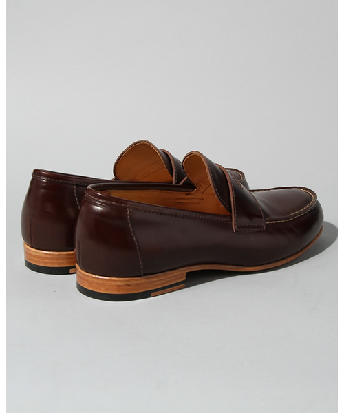 MONKEY TIME(モンキータイム)の「MT∴ CALF PENNY LOAFER§(ドレスシューズ・メンズ・ブラック/ワイン・41/42/43)」の4枚目の写真
