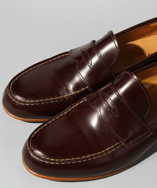 MONKEY TIME(モンキータイム)の「MT∴ CALF PENNY LOAFER§(ドレスシューズ・メンズ・ブラック/ワイン・41/42/43)」の6枚目の写真