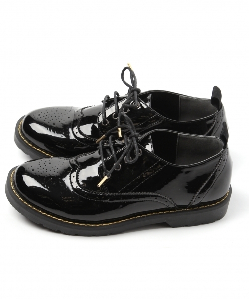 mysty woman（ミスティウーマン）の「メダリオンボリュームソールシューズ（その他シューズ・レディース・ブラック/グレー・MEDIUM/LARGE）」の5枚目の写真