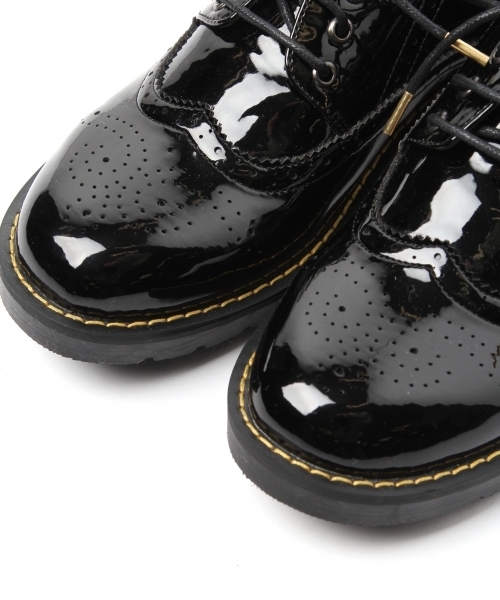 mysty woman（ミスティウーマン）の「メダリオンボリュームソールシューズ（その他シューズ・レディース・ブラック/グレー・MEDIUM/LARGE）」の7枚目の写真