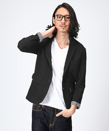 WEGO | ダブルフェイス鹿の子テーラードジャケット(テーラードジャケット)