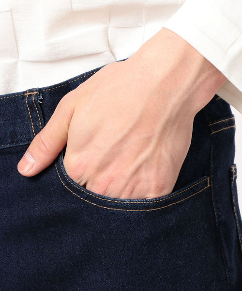 GLOSTER（グロスター）の「スキニーマジックストレッチパンツ（デニムパンツ・メンズ・ブラック/インディゴブルー・L/M/S/XL）」の8枚目の写真