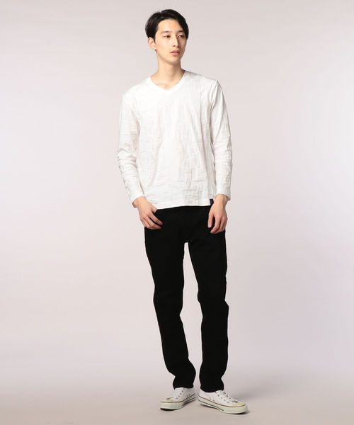 GLOSTER（グロスター）の「スキニーマジックストレッチパンツ（デニムパンツ・メンズ・ブラック/インディゴブルー・L/M/S/XL）」の3枚目の写真