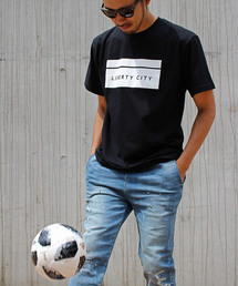 【LIBERTY CITY/リバティーシティ】 [BOX LOGO] Tシャツ