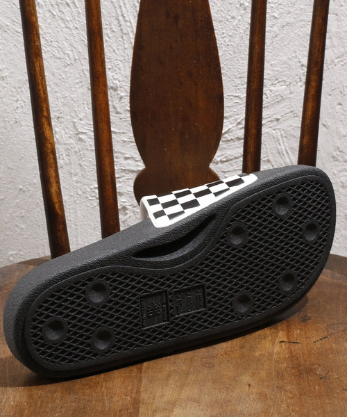 HENRY&HENRY（ヘンリーアンドヘンリー）の「HENRY&HENRY ヘンリー＆ヘンリー / チェッカーフラッグシャワーサンダル / 180 checkr-WOMENS（サンダル・レディース・ブラック×ホワイト/ブラック×ブラック・35/37）」の13枚目の写真