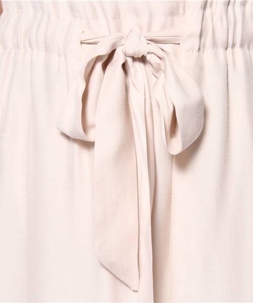 Soareak（ソアリーク）の「フロントリボンブロッキングワンピース（ワンピース・レディース・アイボリー/ブルー・SMALL）」の9枚目の写真