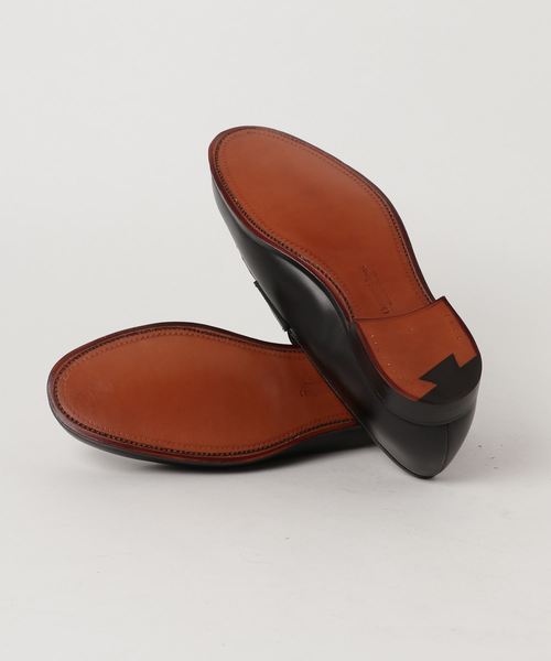 CROCKETT&JONES（クロケットアンドジョーンズ）の「CROCKETT&JONES / クロケットアンドジョーンズ Boston2 Calf(376)（ローファー・メンズ・ブラック・7/7.5/5.5）」の3枚目の写真