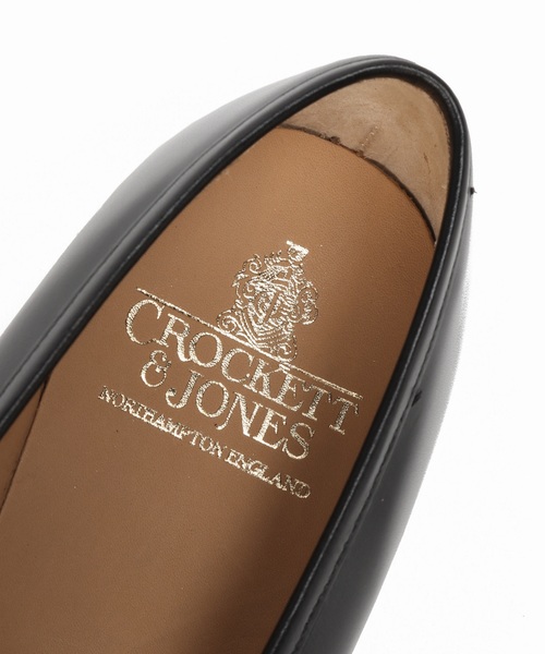 CROCKETT&JONES（クロケットアンドジョーンズ）の「CROCKETT&JONES / クロケットアンドジョーンズ Boston2 Calf(376)（ローファー・メンズ・ブラック・7/7.5/5.5）」の5枚目の写真