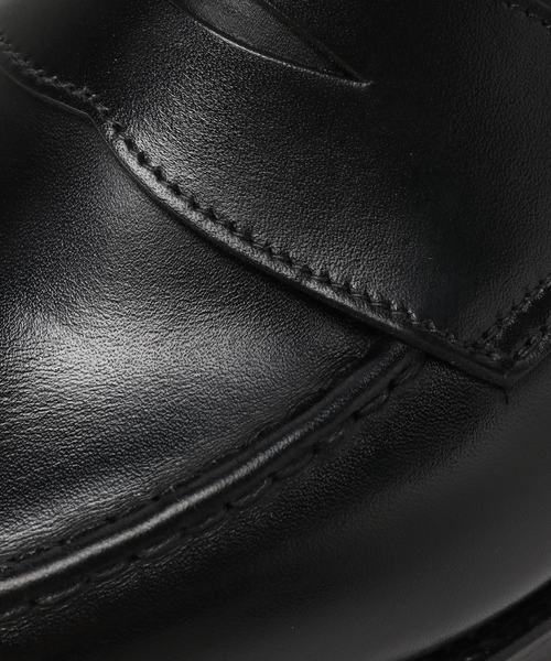 CROCKETT&JONES（クロケットアンドジョーンズ）の「CROCKETT&JONES / クロケットアンドジョーンズ Boston2 Calf(376)（ローファー・メンズ・ブラック・7/7.5/5.5）」の4枚目の写真