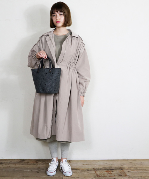 meno mosso(メノモッソ)の「【MENOMOSSO/メノモッソ】スターフェルトタッチバスケットバック(ハンドバッグ)」 WEAR