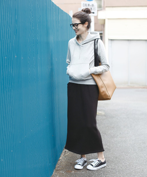 aimoha（アイモハ）の「裏フリースコットンプルオーバー（パーカー・レディース・ホワイト/ブラック/グレー/ネイビー・SMALL/MEDIUM/LARGE/X-LARGE）」の20枚目の写真