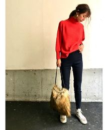 Editt by YECCA VECCA | ・畦編みハイネックニットプルオーバー(ニット/セーター)
