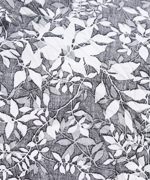 felkod（フィルコッド）の「ms3752-Flower Pattern Crinkle Shirts シャツ（シャツ/ブラウス・メンズ・ネイビー/ブラック・S/M/L）」の12枚目の写真