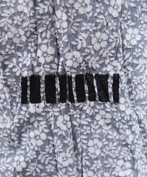 felkod（フィルコッド）の「ms3752-Flower Pattern Crinkle Shirts シャツ（シャツ/ブラウス・メンズ・ネイビー/ブラック・S/M/L）」の20枚目の写真