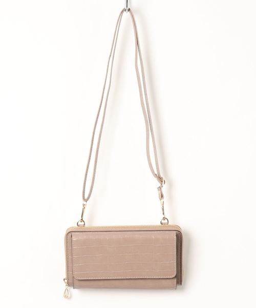 cache cache(カシュ カシュ)の「カシュカシュ cachecache / パイソン レオパード 2wayお財布ショルダーバッグ(ショルダーバッグ・レディース・その他/その他1/その他2/その他3/ベージュ系その他/キャメル・FREE)」の11枚目の写真