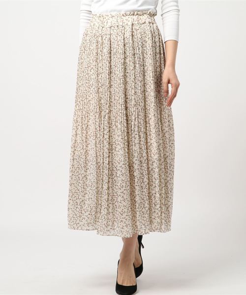 archives(アルシーヴ)の「レトロ花柄消しプリーツスカート(スカート・レディース・ブラック/ピンク/アイボリー/グリーン系その他・MEDIUM)」の17枚目の写真