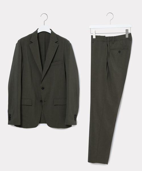 ADAM ET ROPE'（アダムエロペ）の「EVALET パッカブルセットアップ（セットアップ・メンズ・ネイビー/ミント/ベージュ系その他・S/M/L）」の3枚目の写真