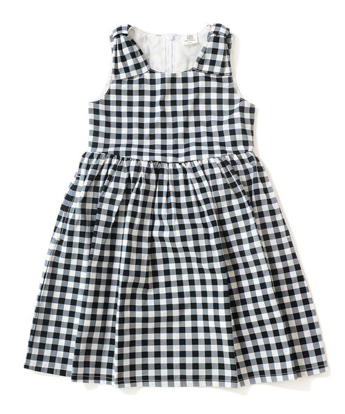 devirock（デビロック）の「総柄リボンワンピース（ワンピース・キッズ・ブラック系その他3/ブラック系その他2/ピンク系その他/パープル系その他/ブラック系その他・110cm/160cm/140cm/100cm/130cm/150cm/120cm）」の14枚目の写真