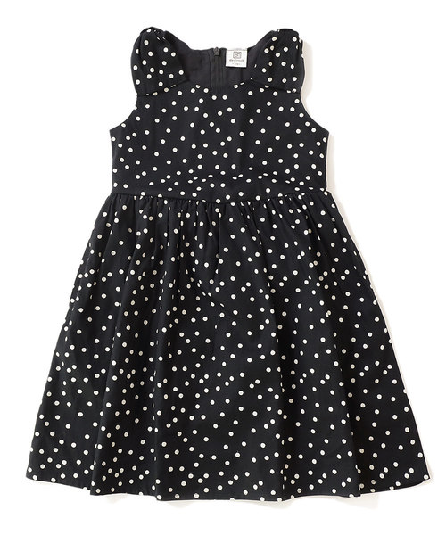 devirock（デビロック）の「総柄リボンワンピース（ワンピース・キッズ・ブラック系その他3/ブラック系その他2/ピンク系その他/パープル系その他/ブラック系その他・110cm/160cm/140cm/100cm/130cm/150cm/120cm）」の15枚目の写真