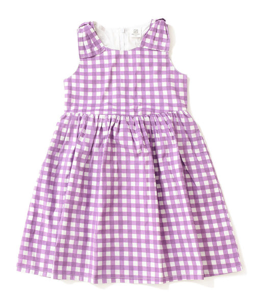 devirock（デビロック）の「総柄リボンワンピース（ワンピース・キッズ・ブラック系その他3/ブラック系その他2/ピンク系その他/パープル系その他/ブラック系その他・110cm/160cm/140cm/100cm/130cm/150cm/120cm）」の17枚目の写真