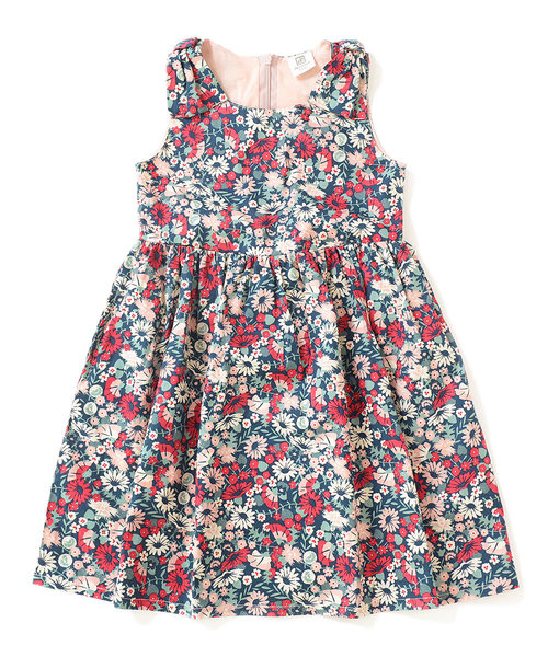 devirock（デビロック）の「総柄リボンワンピース（ワンピース・キッズ・ブラック系その他3/ブラック系その他2/ピンク系その他/パープル系その他/ブラック系その他・110cm/160cm/140cm/100cm/130cm/150cm/120cm）」の18枚目の写真