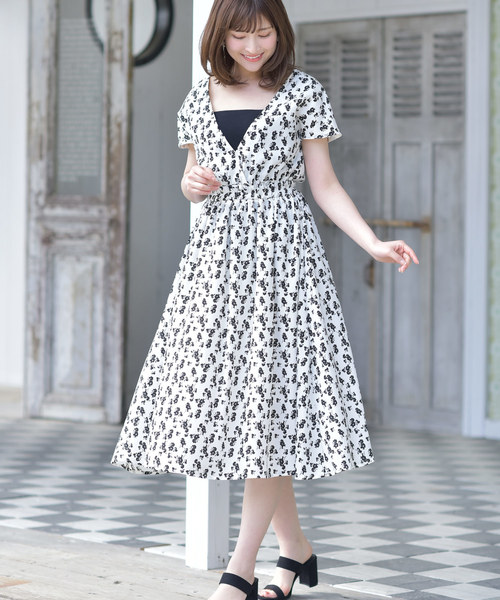 Rps アールピーエス の カシュクール花柄ワンピース ワンピース Wear