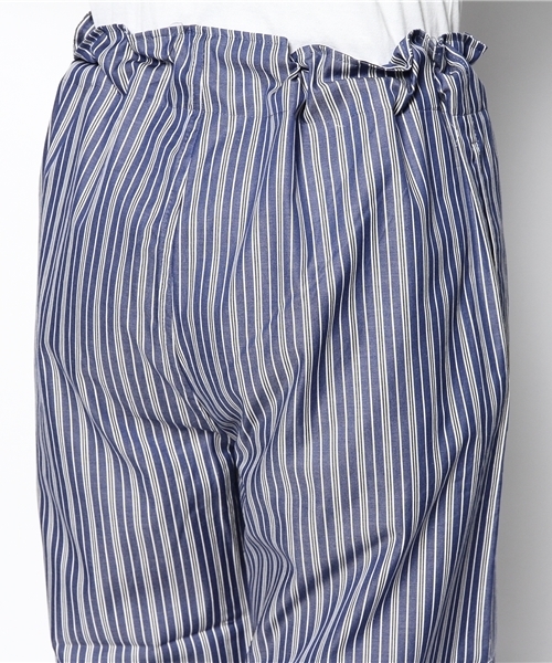 BEAMS BOY（ビームスボーイ）の「BEAMS BOY / ストライプ イージー パンツ（その他パンツ・レディース・サックスブルー/ブルー・ONE SIZE）」の12枚目の写真
