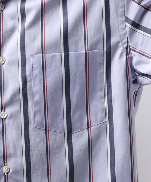 EDIFICE（エディフィス）の「BLUE STRIPE WIDE REGULAR（シャツ/ブラウス・メンズ・ライトブルー/サックスブルー/ブルー系その他・MEDIUM/SMALL/LARGE/FREE）」の15枚目の写真