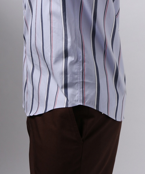 EDIFICE（エディフィス）の「BLUE STRIPE WIDE REGULAR（シャツ/ブラウス・メンズ・ライトブルー/サックスブルー/ブルー系その他・MEDIUM/SMALL/LARGE/FREE）」の17枚目の写真