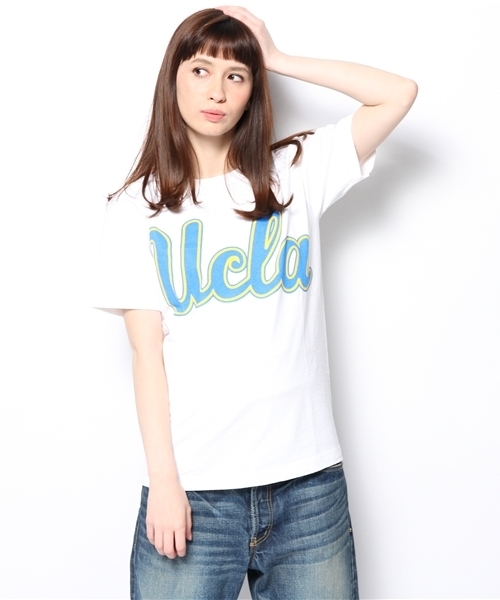 BEAMS BOY(ビームスボーイ)の「CHAMPION / US プリント Tシャツ(Tシャツ/カットソー・レディース・チャコールグレー/ブラック/ワイン/ネイビー/ホワイト/ホワイト系その他/その他1/ライトグレー/ブラック系その他・SMALL)」の3枚目の写真
