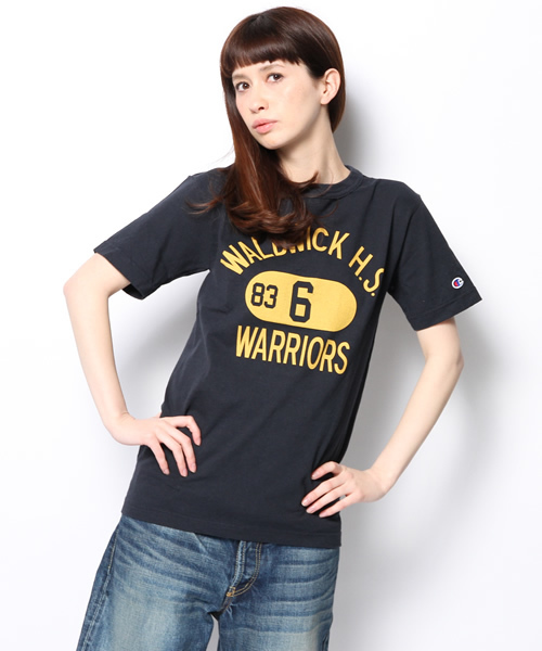 BEAMS BOY(ビームスボーイ)の「CHAMPION / US プリント Tシャツ(Tシャツ/カットソー・レディース・チャコールグレー/ブラック/ワイン/ネイビー/ホワイト/ホワイト系その他/その他1/ライトグレー/ブラック系その他・SMALL)」の7枚目の写真