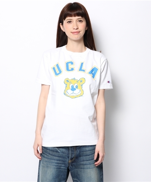 BEAMS BOY(ビームスボーイ)の「CHAMPION / US プリント Tシャツ(Tシャツ/カットソー・レディース・チャコールグレー/ブラック/ワイン/ネイビー/ホワイト/ホワイト系その他/その他1/ライトグレー/ブラック系その他・SMALL)」の10枚目の写真