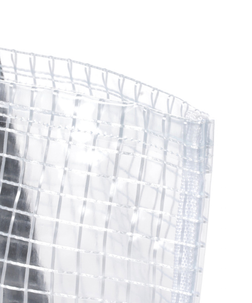 niko and...（ニコアンド）の「オリジナルWEEKEND PVCクリアトート（トートバッグ・レディース・ホワイト/グレー/その他1・0）」の8枚目の写真