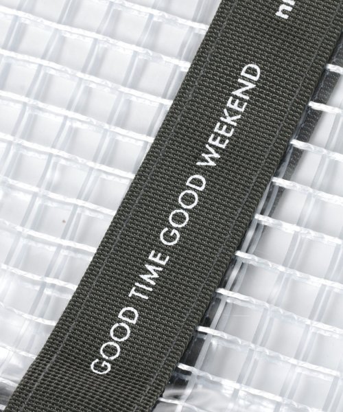 niko and...（ニコアンド）の「オリジナルWEEKEND PVCクリアトート（トートバッグ・レディース・ホワイト/グレー/その他1・0）」の10枚目の写真