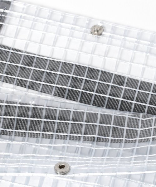 niko and...（ニコアンド）の「オリジナルWEEKEND PVCクリアトート（トートバッグ・レディース・ホワイト/グレー/その他1・0）」の12枚目の写真