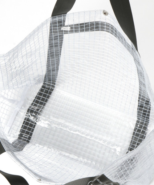 niko and...（ニコアンド）の「オリジナルWEEKEND PVCクリアトート（トートバッグ・レディース・ホワイト/グレー/その他1・0）」の13枚目の写真