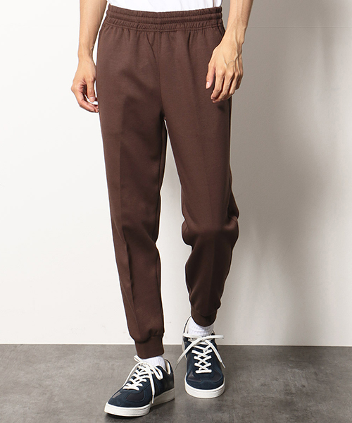 COMME　CA COMMUNE（コムサコミューン）の「ハイテンション ダンボールニット ジョガーパンツ（その他パンツ・メンズ・ネイビー/カーキ/ブラック/ダークブラウン・MEDIUM/LARGE/SMALL）」の2枚目の写真