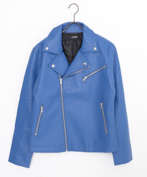 オーバーザストライプ　ライダースジャケット 直営店限定》SINGLE RIDERS JACKET/シングルライダース