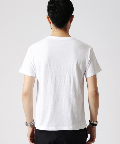 HANES(ヘインズ)の「○HANES / T-SHIRTS Japan Fit ジャパンフィット(2枚組)クルーネックTシャツ(Tシャツ/カットソー・メンズ・ホワイト・LARGE/X-LARGE/MEDIUM/SMALL)」の9枚目の写真