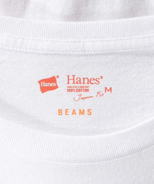HANES(ヘインズ)の「○HANES / T-SHIRTS Japan Fit ジャパンフィット(2枚組)クルーネックTシャツ(Tシャツ/カットソー・メンズ・ホワイト・LARGE/X-LARGE/MEDIUM/SMALL)」の10枚目の写真