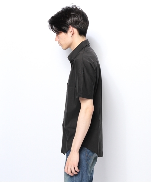 WHO'S WHO gallery（フーズフーギャラリー）の「【GIGGER】ドルマンシャツ（シャツ/ブラウス・メンズ・ブラック/ホワイト/ネイビー・FREE）」の10枚目の写真