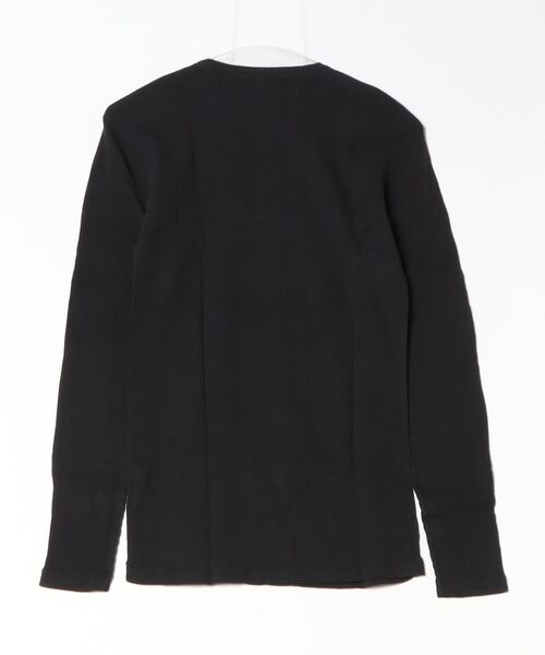 Healthknit(ヘルスニット)の「∴【 Healthknit / ヘルスニット 】針抜きワッフルクルーネック長袖Tシャツ 810 SIP(Tシャツ/カットソー・メンズ・ブラック系その他/グレー/レッド/オフホワイト/ブラック/ネイビー・LARGE/MEDIUM)」の8枚目の写真