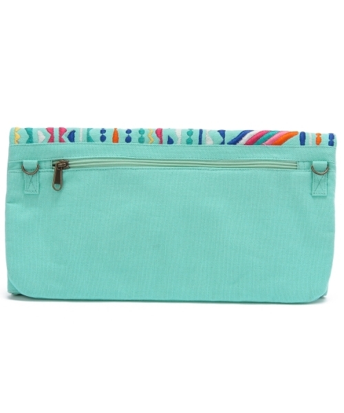 Another Edition（アナザーエディション）の「■AE 2WayEMB ◆（クラッチバッグ・レディース・ブラック/ライトブルー・フリー）」の8枚目の写真