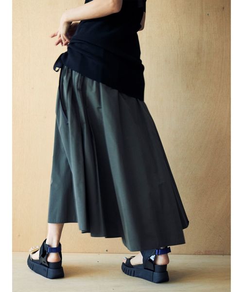 UN3D.（アンスリード）の「タイプライターギャザースカート（スカート  