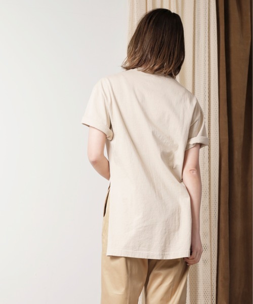 ☆未開封☆MACHATT サイドスリットロンT ホワイト WTAPS ダブルタップス 22AW NETMINDER/LS/POLY.LLW 222ATDT