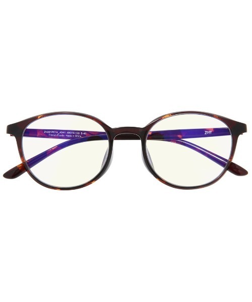 Zoff（ゾフ）の「ボストン型 PCメガネ｜Zoff PC ULTRA TYPE（ブルーライトカット率約50%）（メガネ・レディース・ブラウン/グリーン/ブラック・FREE）」の14枚目の写真
