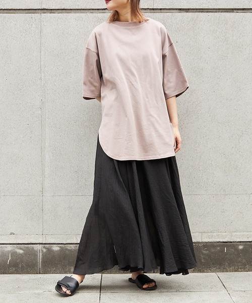 ap retro（アプレトロ）の「フレアボリュームロングスカート【ZOZOTOWN限定商品】（スカート・レディース・ブラック/ベージュ/ネイビー/オフホワイト・FREE）」の15枚目の写真