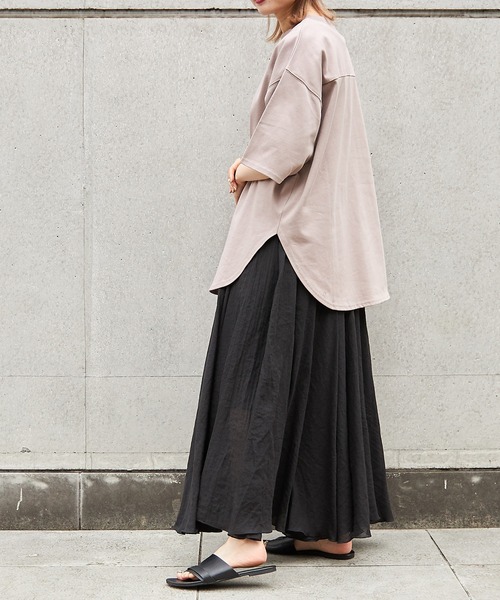 ap retro（アプレトロ）の「フレアボリュームロングスカート【ZOZOTOWN限定商品】（スカート・レディース・ブラック/ベージュ/ネイビー/オフホワイト・FREE）」の16枚目の写真