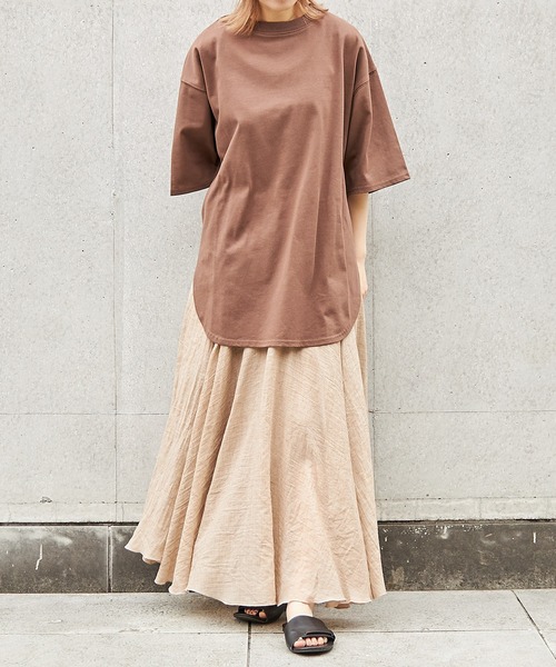 ap retro（アプレトロ）の「フレアボリュームロングスカート【ZOZOTOWN限定商品】（スカート・レディース・ブラック/ベージュ/ネイビー/オフホワイト・FREE）」の19枚目の写真